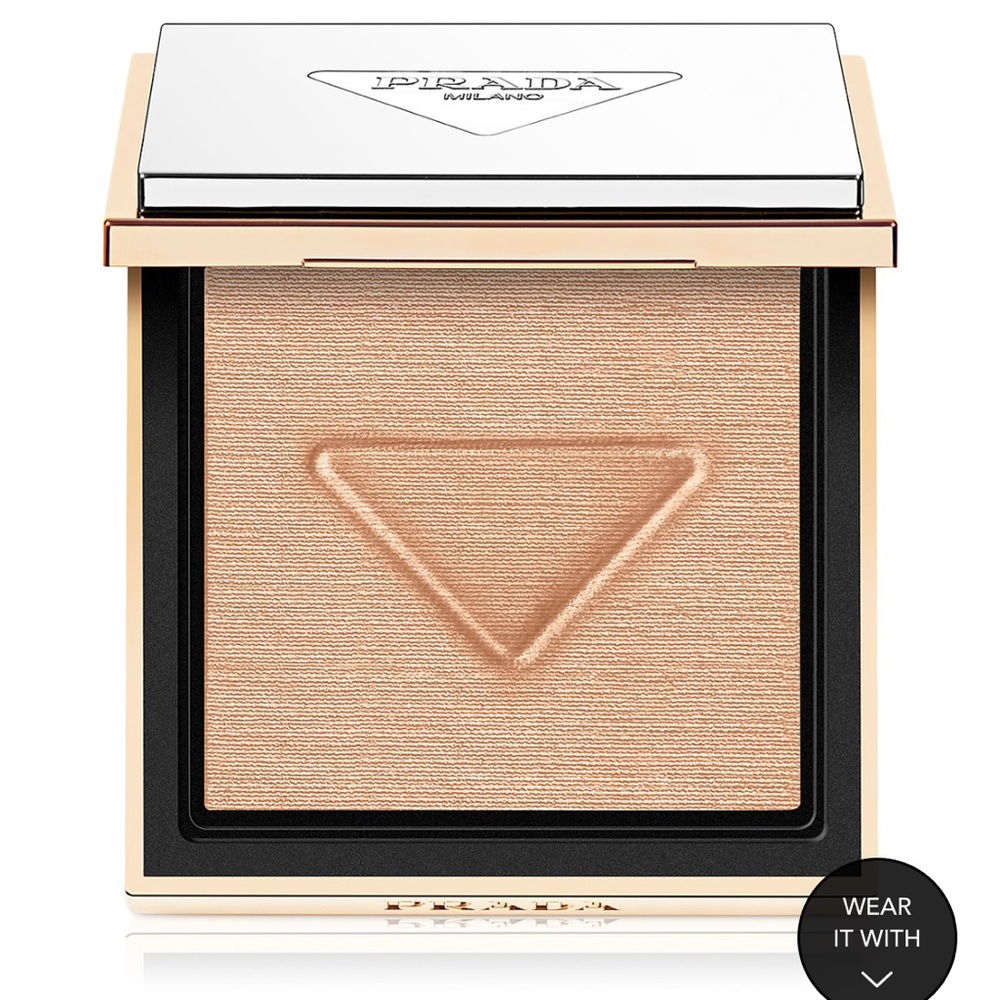 Prada Light Glowing Highlighter Powder 01